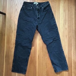Abercrombie & Fitch Curve love High Rise Dad Jeans.